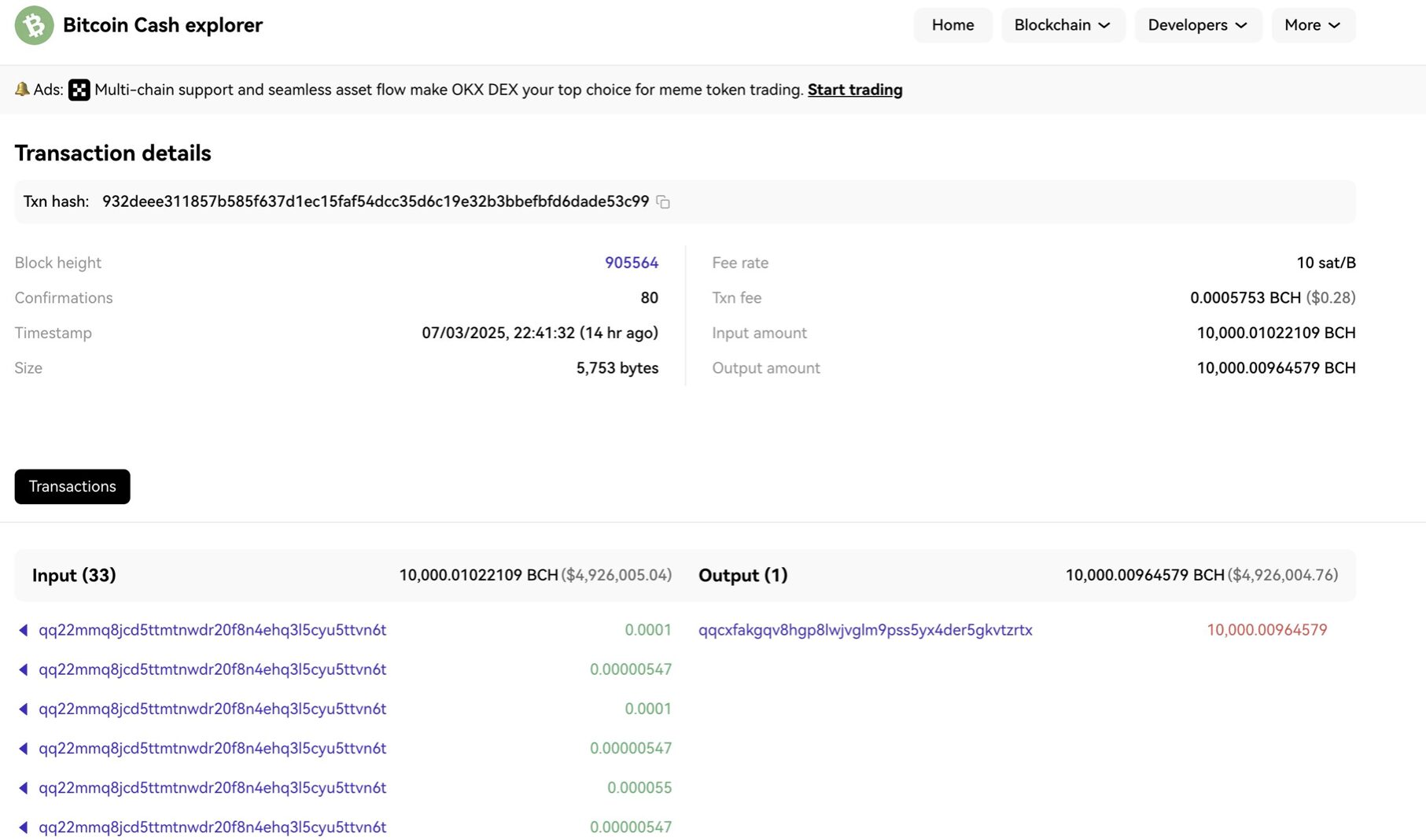 [Security & Blockchain Hacks]